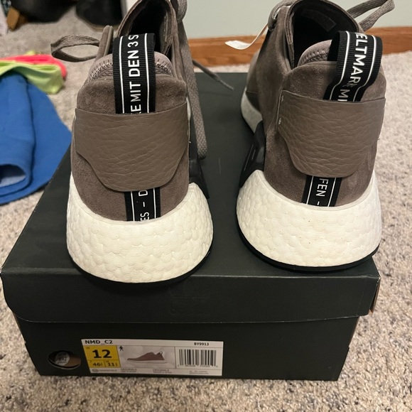 COPY - Adidas Mens suede shoes size 12 brand new (NMD_C2) - Picture 3 of 5